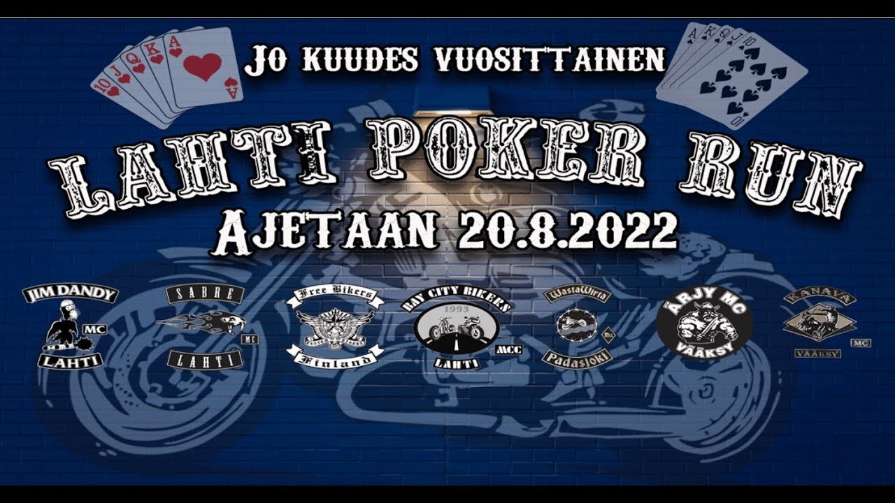 Lahti Poker Run 2022 - 40 tilaajan spesiaali