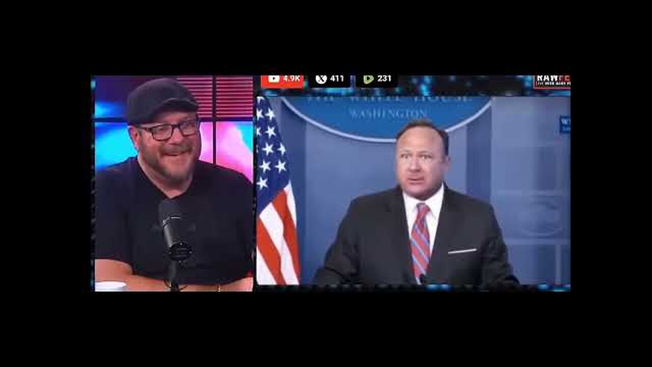 ALEX JONES AS PRESS SECRETARY? 🤣ARE YOU SERIOUS?