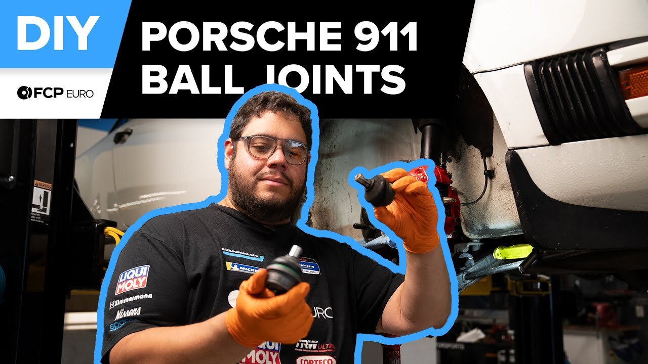 Porsche 911 Ball Joint Replacement DIY (1969-1989 Vintage Air-Cooled Porsche 911 3.2 Carrera, SC)