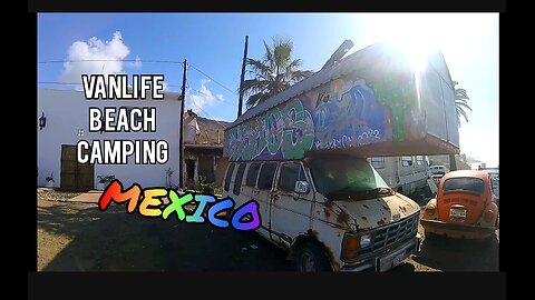 van camping in baja california