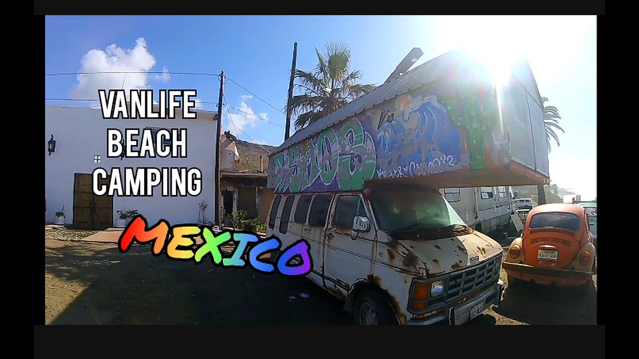 van camping in baja california