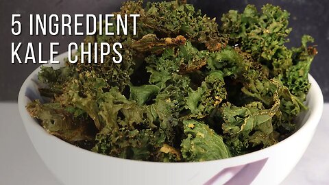 5 ingredient kale chips