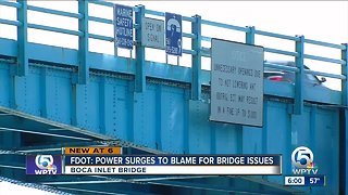 FDOT looking for fix after Boca Raton Inlet Bridge repeatedly malfunctions