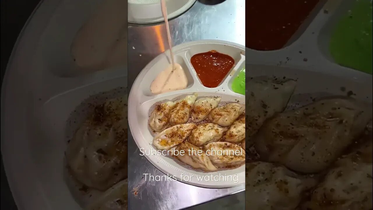 Butter momos so yummy #entertainment #youtube #youtubeshorts #streetfood #youtuber #trendingshorts