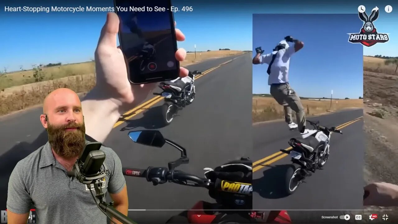 When Motorcycle Stunting Goes Wrong