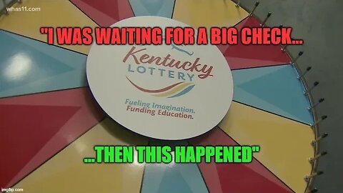 KY Man Wins $1 MILLION After Running Out of Gas - "I Was Waiting For A Big Check"