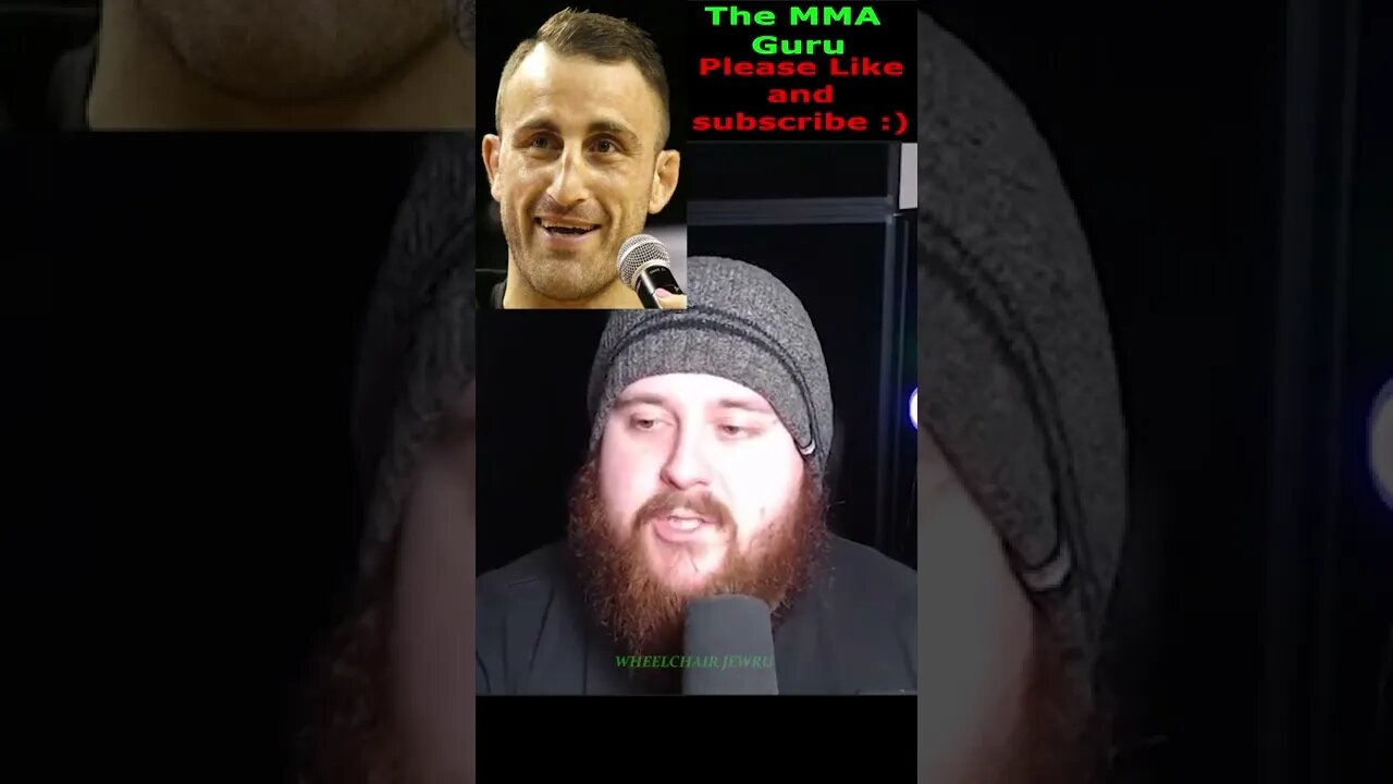 MMA Guru - Alexander Volkanovski as a drug dealer impression