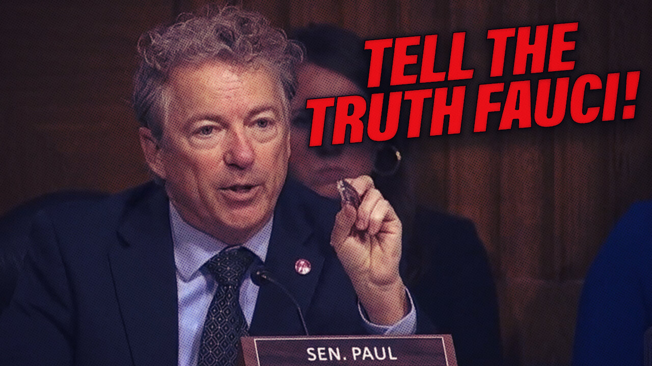 Rand Paul Destroys Fake Fauci