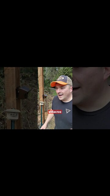 Solar Driveway alarm install #homestead #security #driveway