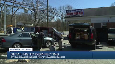 City car cleaning business pivots to pandemic success