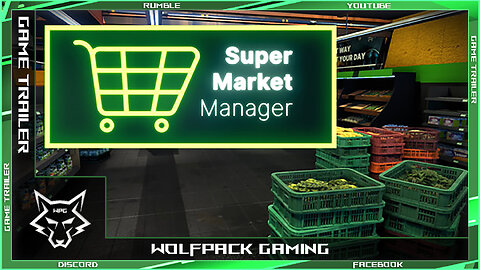 【 Supermarket Manager 】➞【 Official Game Trailer 】➞【 2024 】