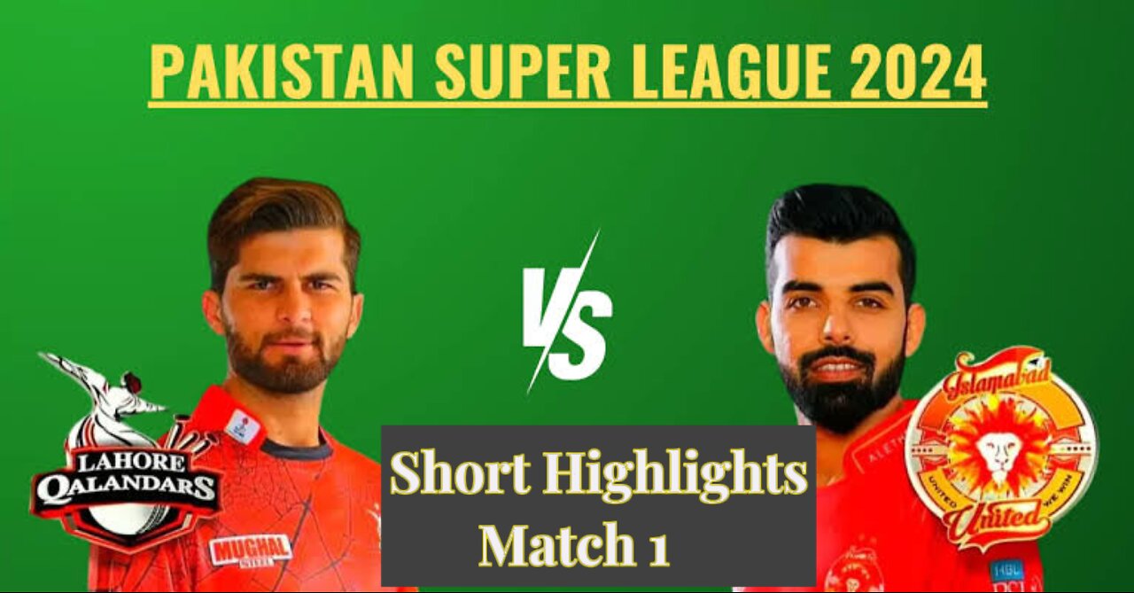 Lahore vs Islamabad highlights