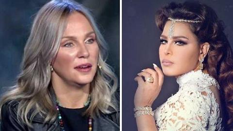 رد فعل ناري من أحلام على شيرين رضا بعد أزمة صوت الأذان بسبب وصفها لأصوات المؤذنين بـ الجعير