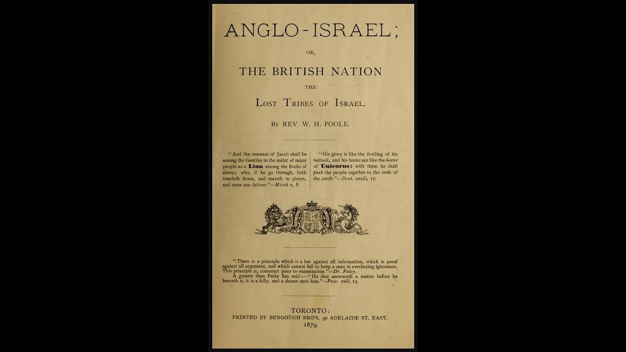 Anglo-Israel W H Poole (1879) - 001