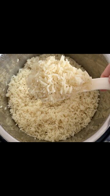 Our daily and everyday rice made easily and quickly in the Instant Pot