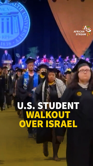U.S. STUDENT WALKOUT OVER ISRAEL