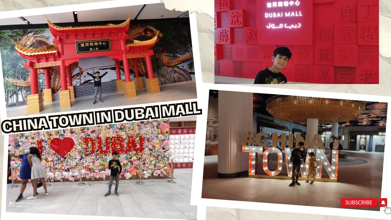 China Town in Dubai Mall | Experience Chinese Culture