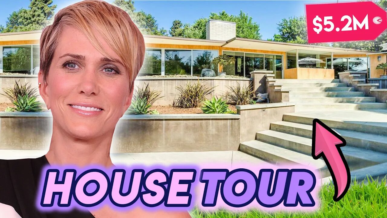 Kristen Wiig | House Tour | $5.2 Million Silver Lake Mansion & More