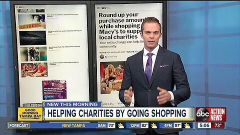 Shop at Macy's and your extra change can help the community