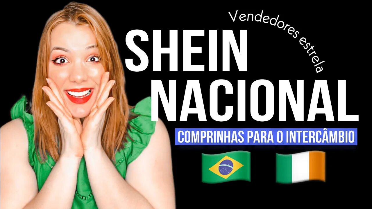 COMPRINHAS DA SHEIN NACIONAL DO BRASIL PARA A IRLANDA *comprinhas para o intercâmbio em Dublin