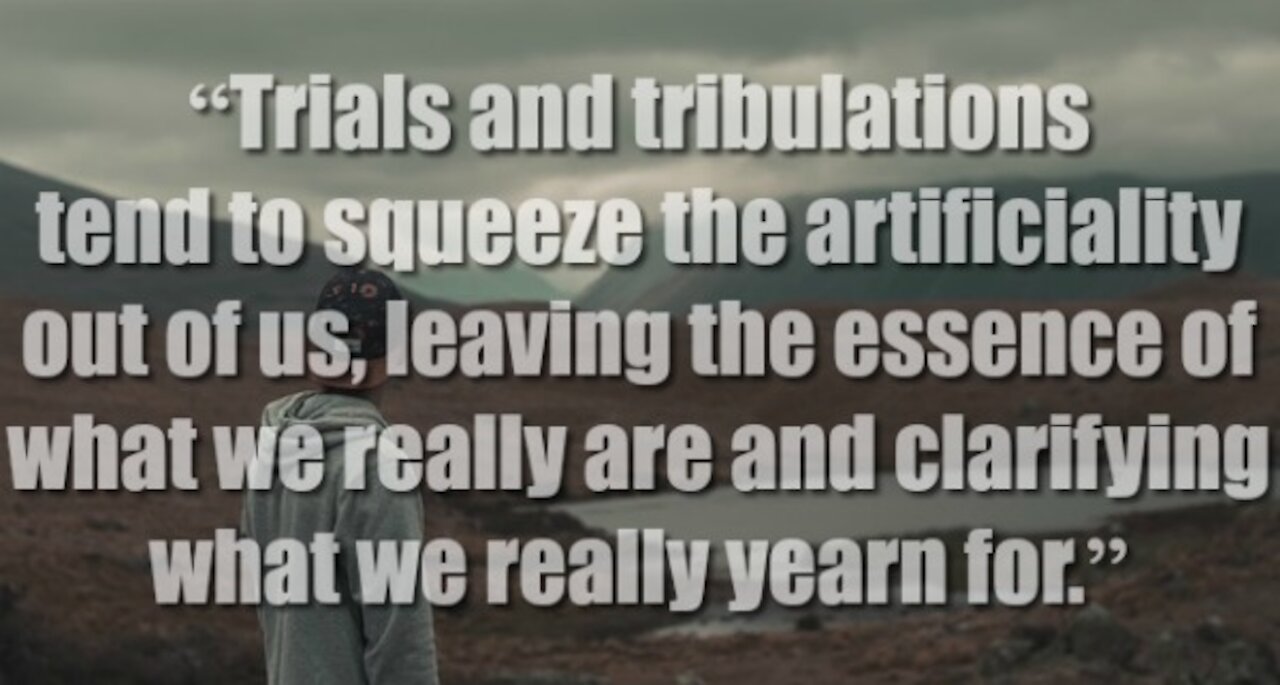 if you experience trials, listen to this