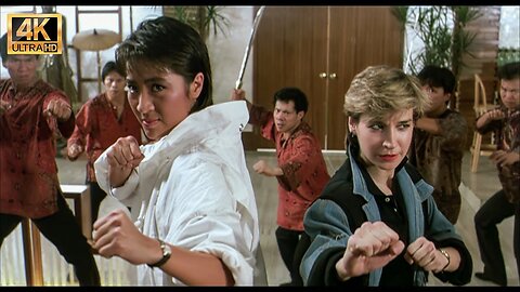 Cynthia Rothrock and Michelle Yeoh - Yes, Madam (1985) 4k