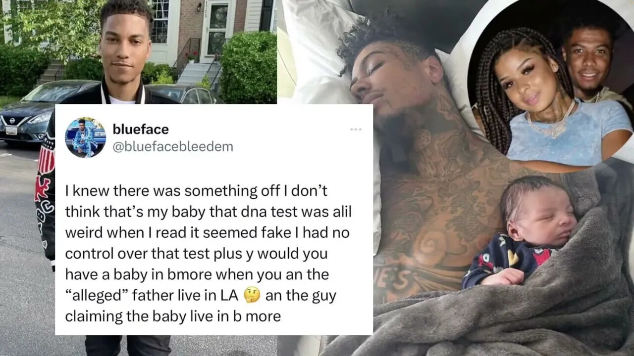 blueface wants another dna test after chrisean rock ex claims to be the father