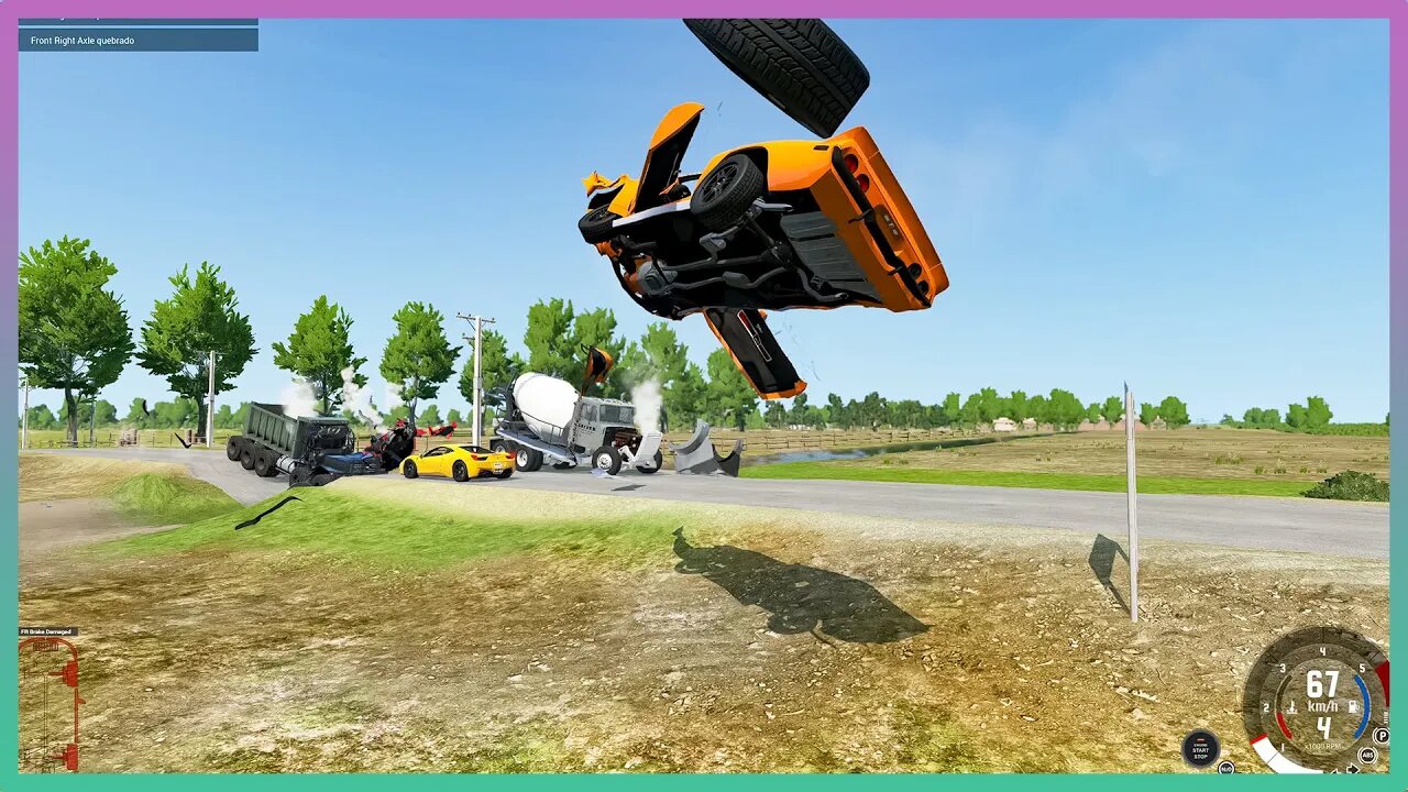 TruckFails | Trucks vs Cars #157 | BeamNG.Drive |TrucksFails