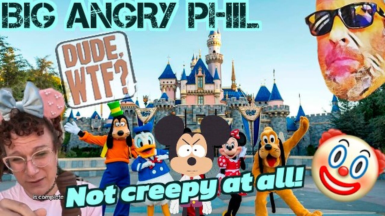 Disney creeper at his creepiest! - Dude, WTF?