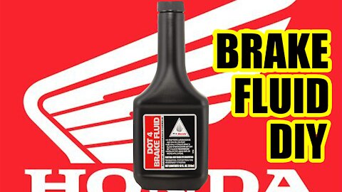 Motorcycle Brake Fluid Flush - THE EASY WAY