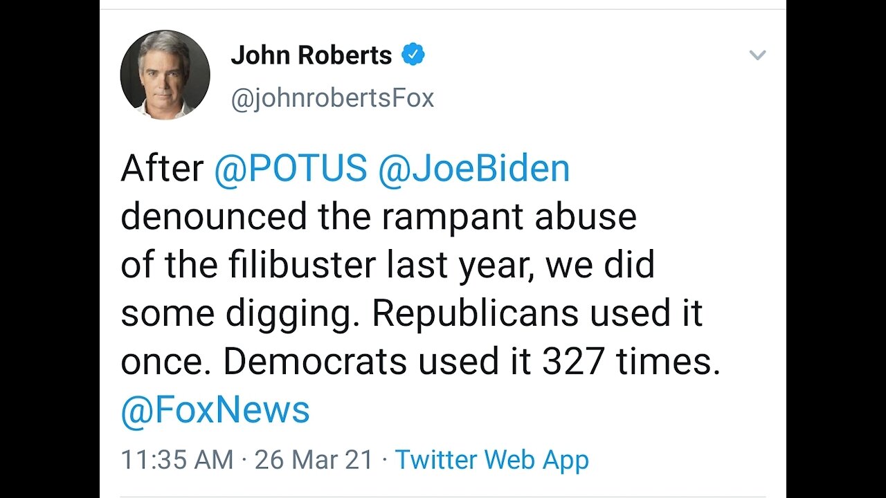 Biden: So about that filibuster