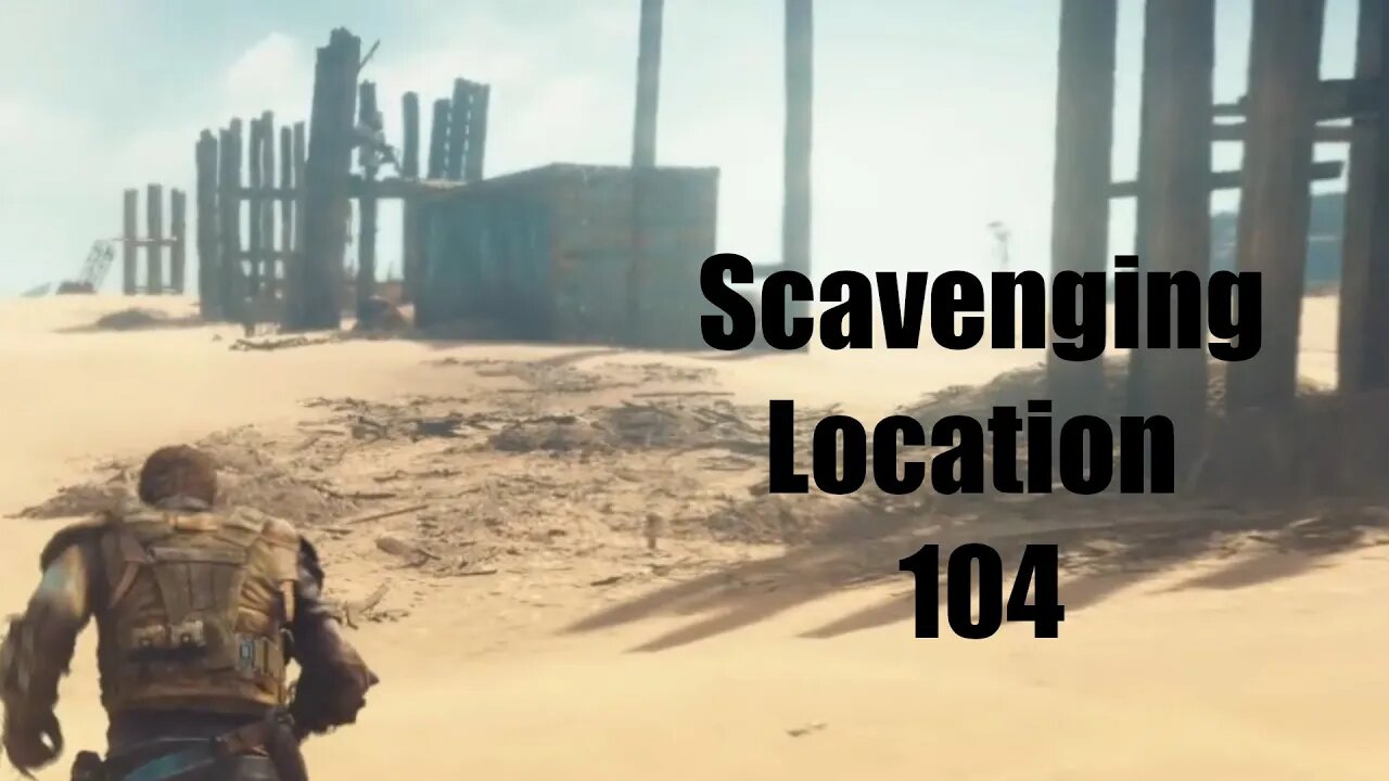 Mad Max Scavenging Location 104