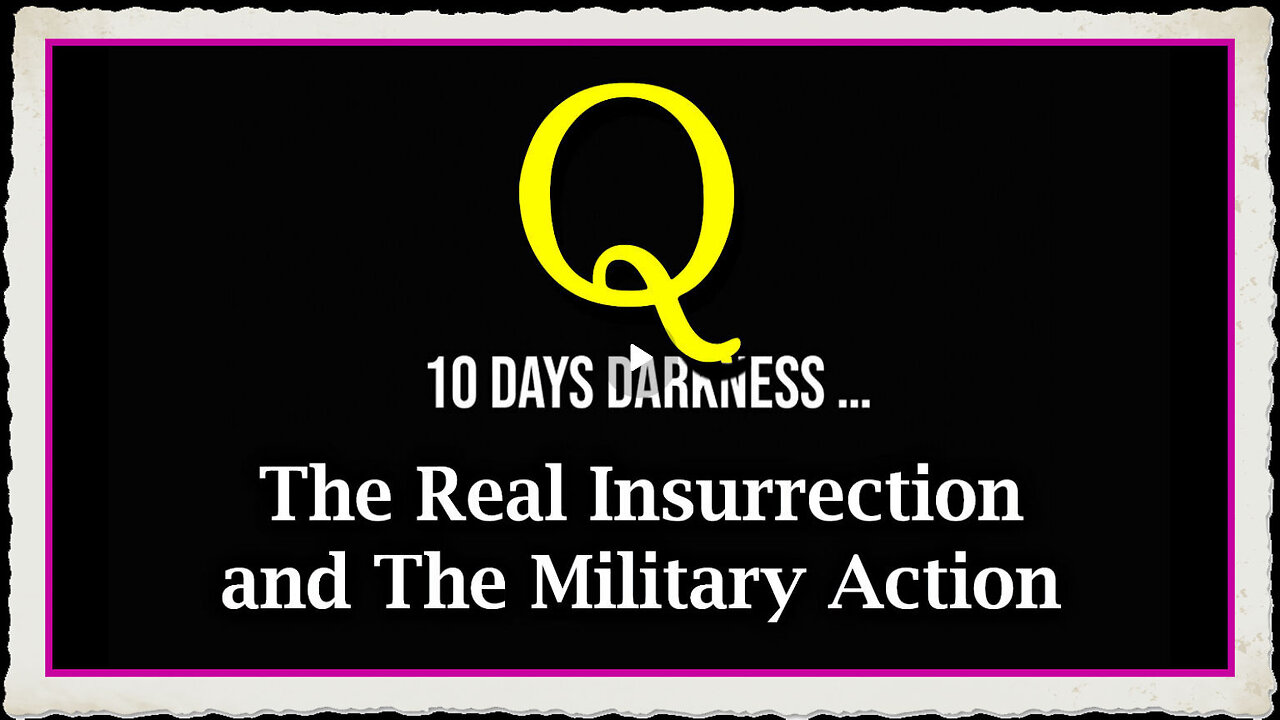 The Real Insurrection And The Military Action.