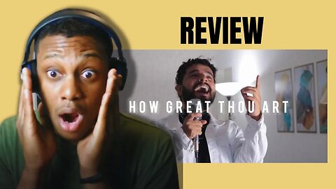 How Great Thou Art - Gabriel Henrique (Cover) REACTION!