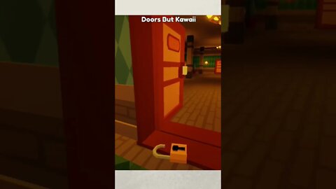 Doors BUT Kawaii #shorts #roblox #robloxdoors #gaming #gameplay #game #games #subscribe