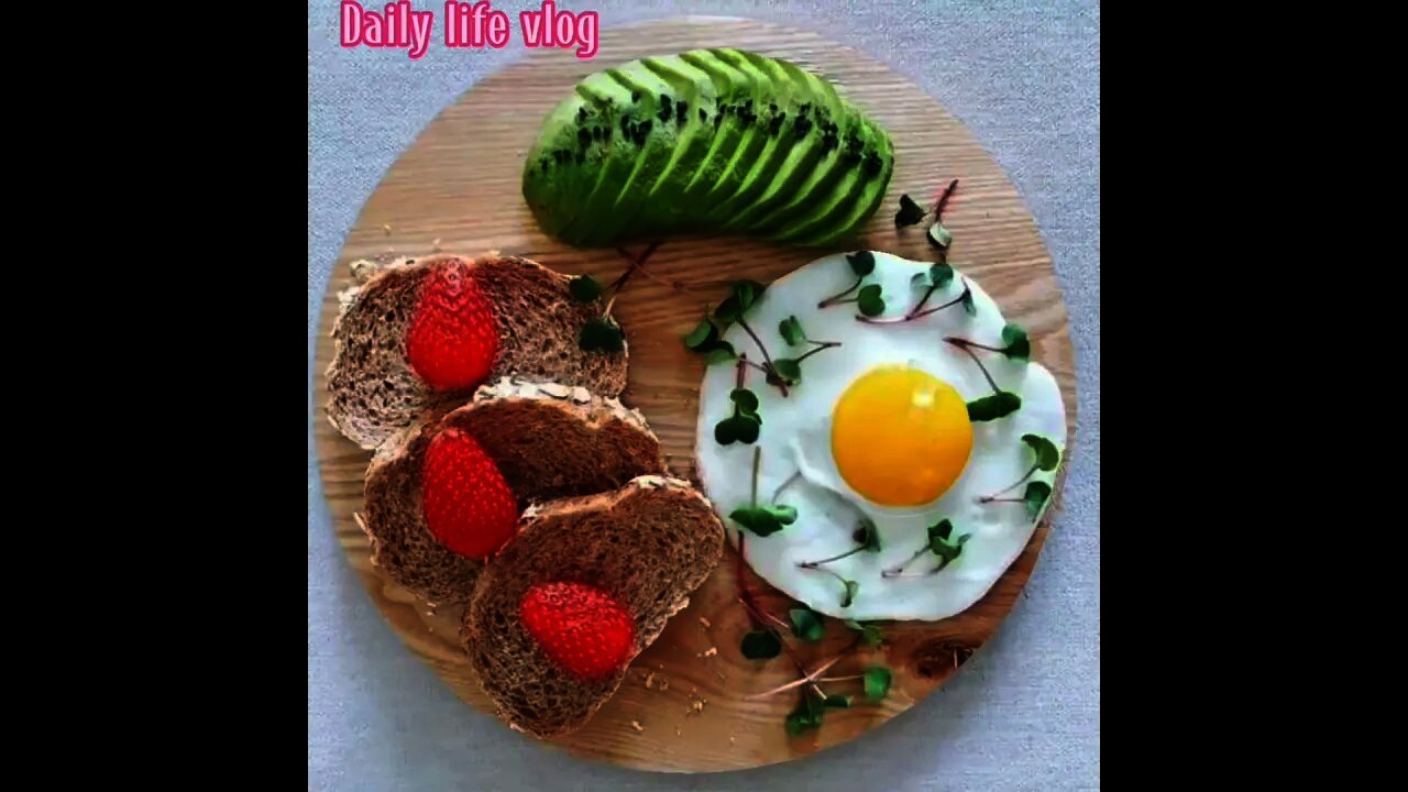 Decorate the dishes on the plate / Daily life vlog