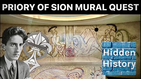 Did a Priory of Sion Grand Master create this mysterious London artwork?