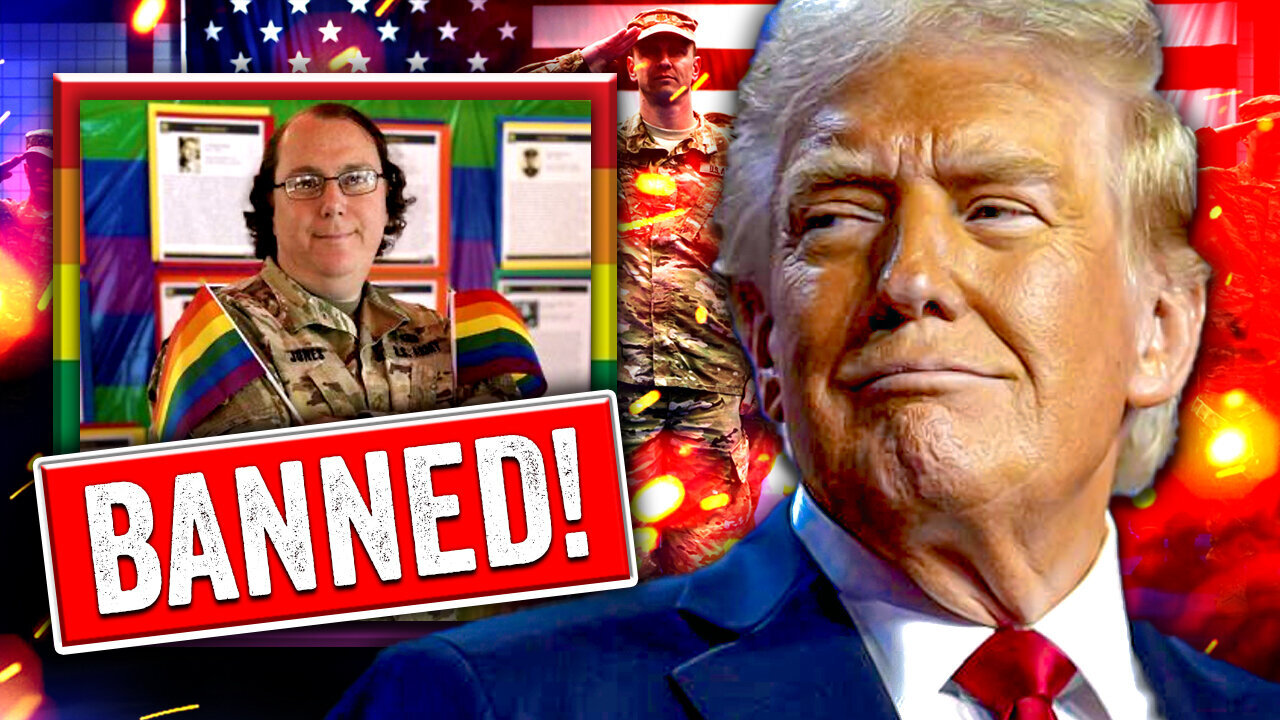 Trump to BAN TRANSGENDERS from Military as Wokeness IMPLODES!!!