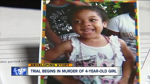 Trial of mother, boyfriend accused of killing 4-year-old Aniya Day-Garrett begins