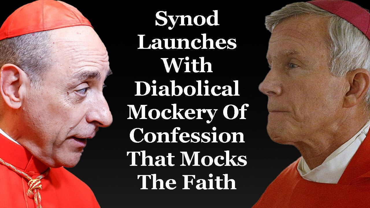 Synod Launches With Diabolical Mockery Of Confession That Mocks The Faith