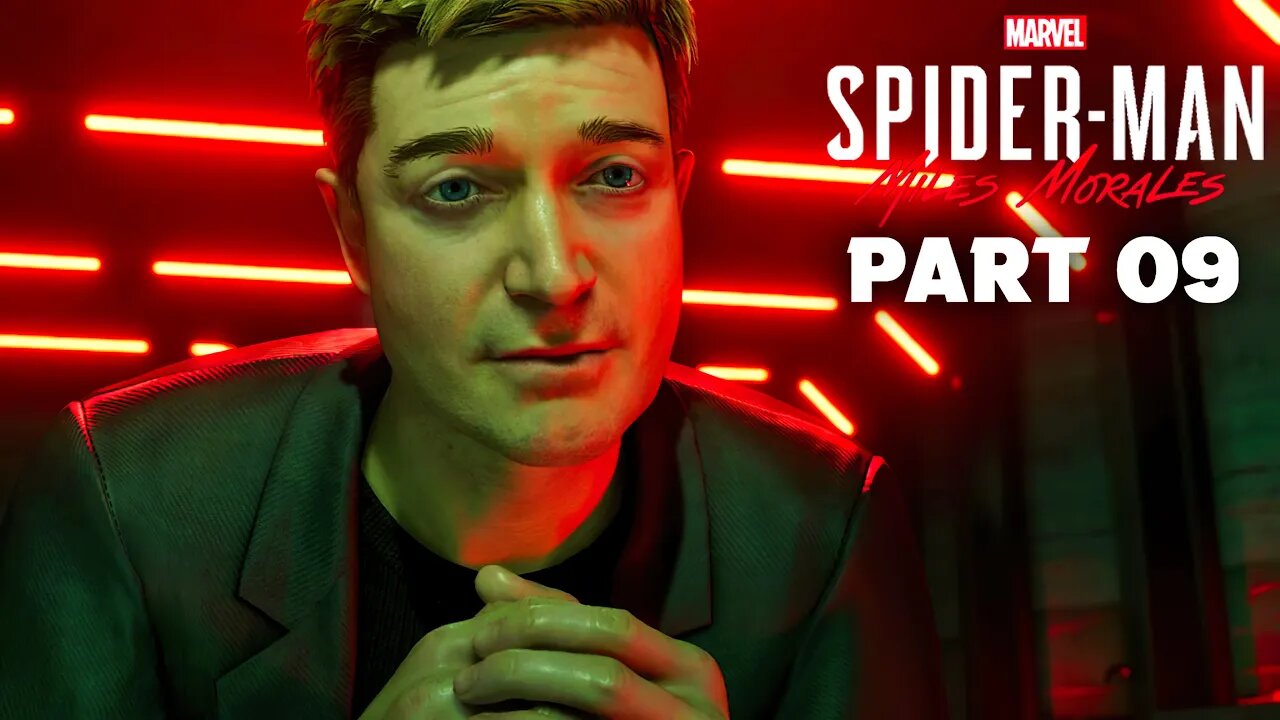 SPIDER-MAN MILES MORALES PS4 Walkthrough Gameplay Part 9 - TINKER TAILOR SPIDER SPY (PS4)