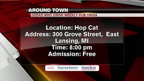 Around Town 5/8/18: Geeks Who Drink Weekly Pub Trivia