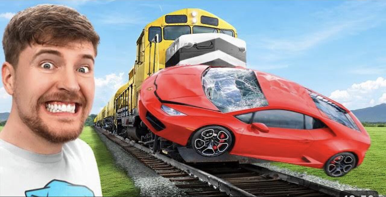 Stop The Train 🚅, Win a Lamborghini