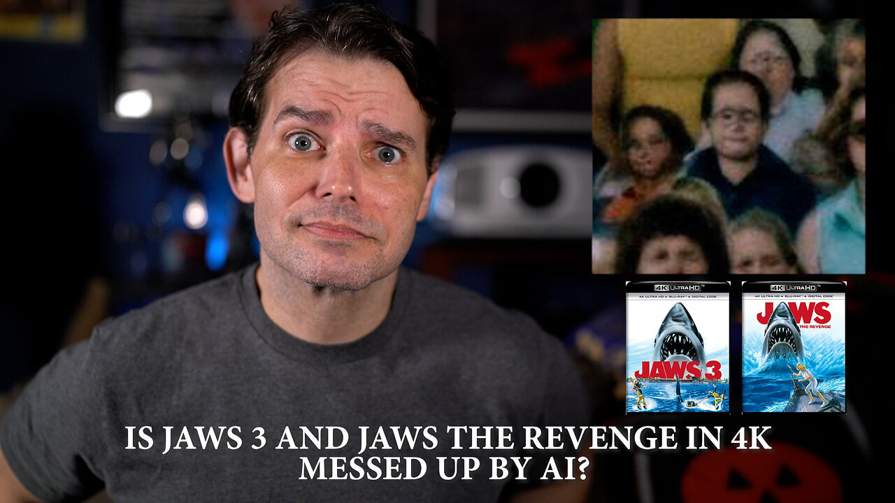 Is Jaws 3 and Jaws The Revenge In 4K Messed Up By AI? What Does This Mean For Restoring Films?