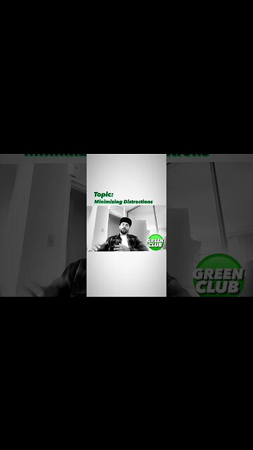 Minimizing Distractions #shorts #motivation