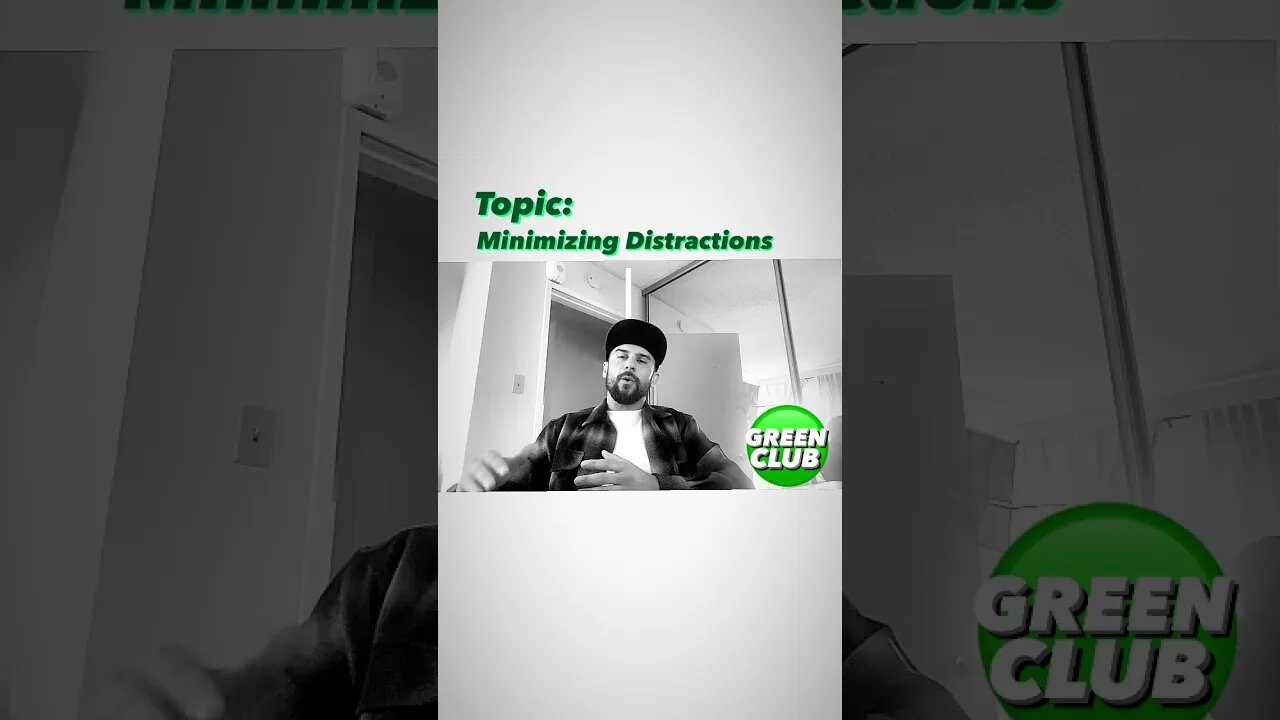 Minimizing Distractions #shorts #motivation