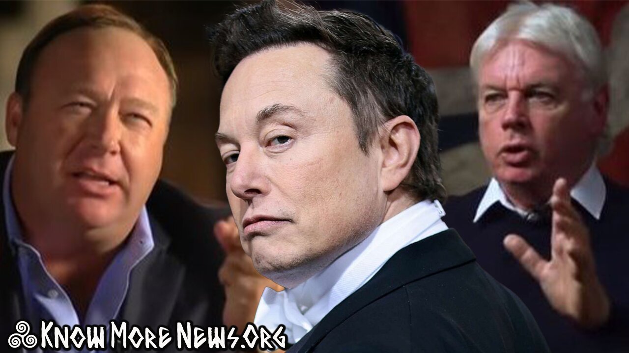 Elon Musk Crashes Alex Jones vs David Icke 'Debate' | Know More News w/ Adam Green