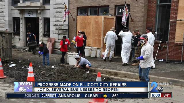 Progress made on Ellicott City repairs