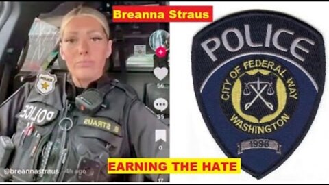 WTF! Federal Way Police Officer Breanna Straus Threatens Public With Her Power