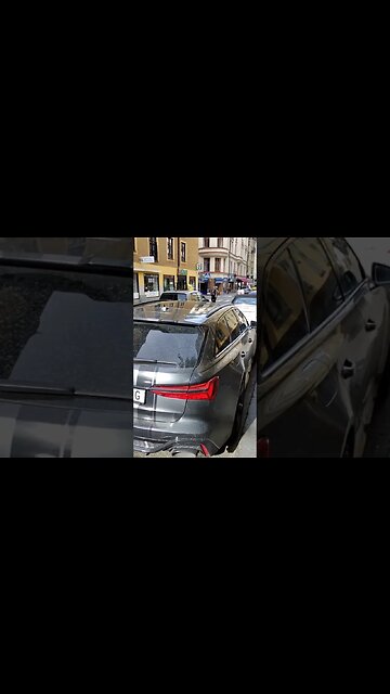 😎Audi RS6 Avant with trailer hitch is a total boss. Filmed with Ray-Ban Stories 😎 #audi #rs6 #öster